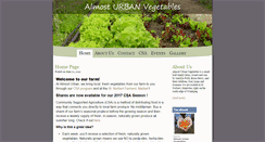 Desktop Screenshot of almosturbanvegetables.com